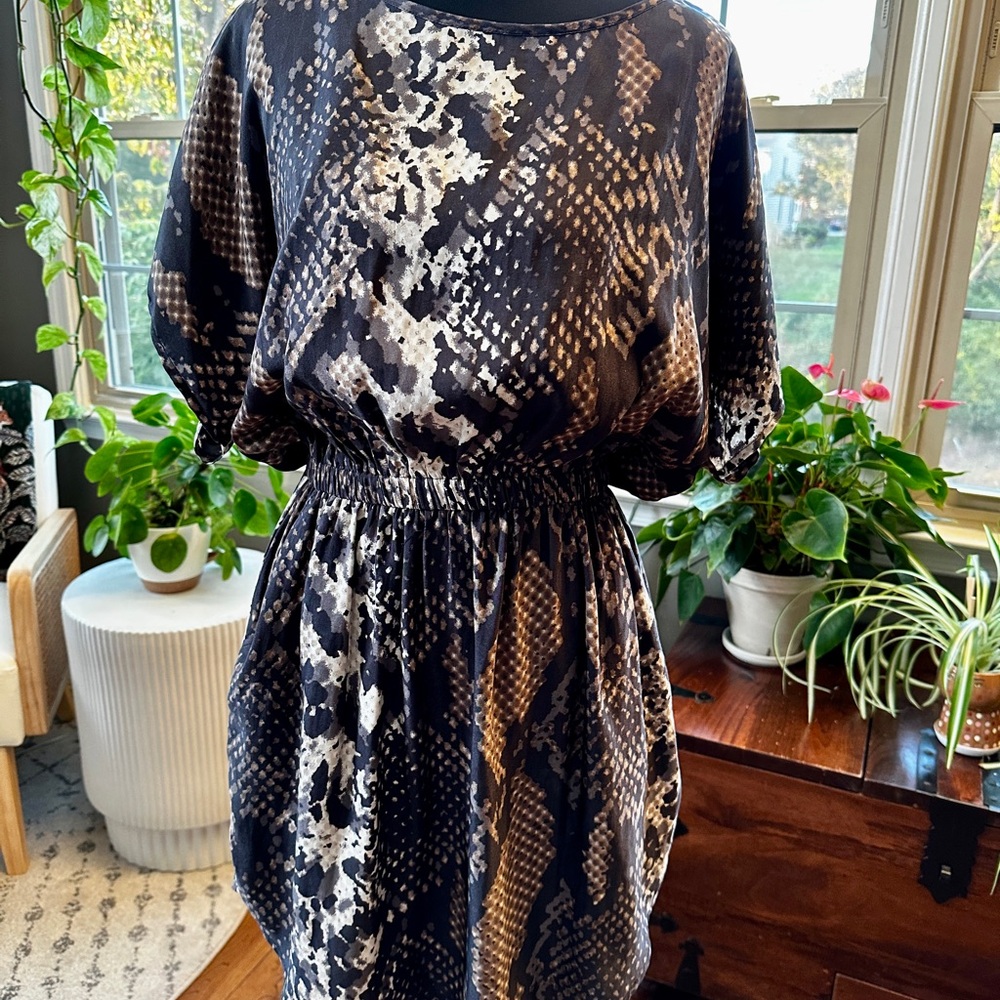 Express Snake Print Dress
